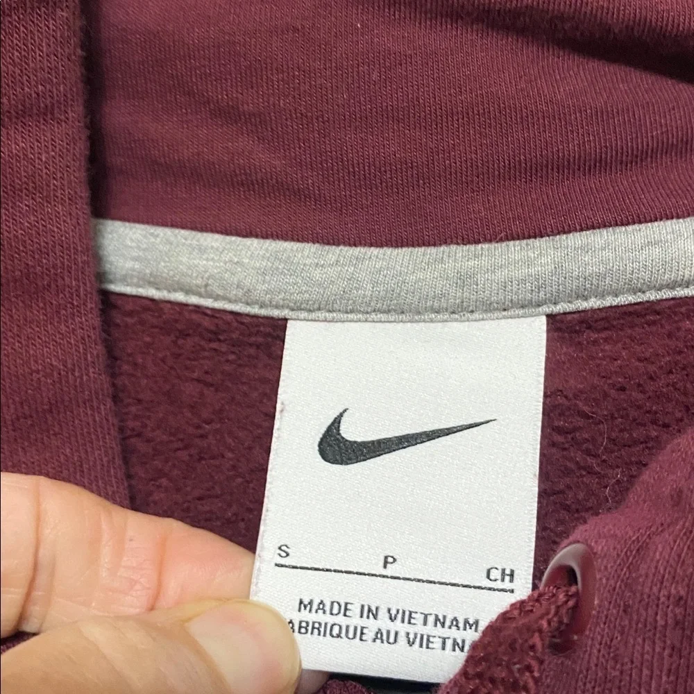 Nike Golf Dri-Git Hoodie Maroon Color Size S